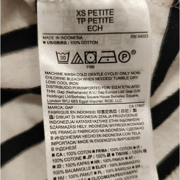 GAP Classic Striped Crew Tee - Picture 5 of 5